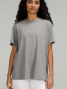 lululemon athletica Short-Sleeve Relaxed Tee - Gull Grey